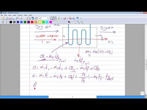 Exergy analysis of HVAC system
