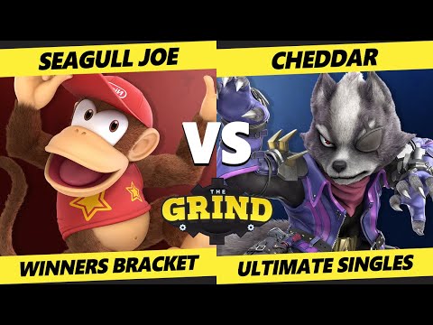 The Grind 178 - Seagull Joe (Palutena, Diddy Kong) Vs. Cheddar (Wolf) Smash Ultimate - SSBU