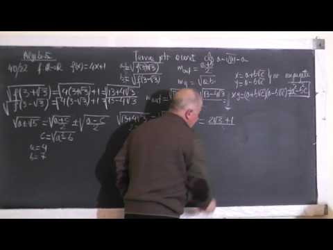 1/2 1362 Functii Determinarea legii de corespondenta Media Aritmetica Geometrica Clasa 8