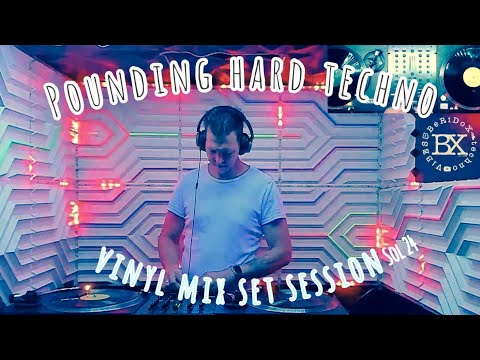 | pounding hard techno | vinyl mix set | SOL 24 | BeRiDoX |