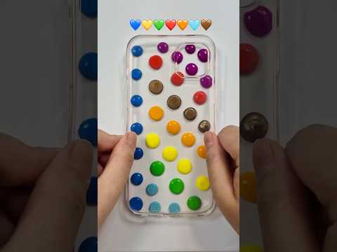 rainbow colors satisfying iphone art🌈 #satsfyingart #satisfying #colors #art #rainbowcolors #iphone
