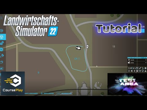 LS22 Courseplay Tutorial #08 Version 7.0.0.24 Eigene Feldrankurse mit CP erstellen.