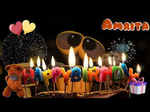 Wishing You Happy Birthday Amrita  | Wishes Hub | Birthday wishes