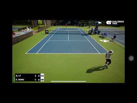 Ly Hoang Nam vs Seongchan Hong - Lexington, KY (ATP Challenger 1st round)