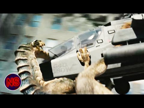 U.S. vs Atrox Army Battle Scene | Dragon Wars | Now Scaring