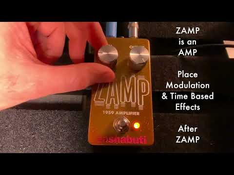 Zashabuti - ZAMP - 1959 Analog Tweed Guitar Amplifier Effect Pedal image 2