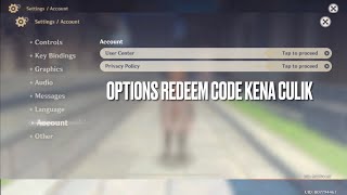 Kenapa Options Redeem Code Takde Dekat Settings Iphone/Ipad (ios)Ye? | Genshin Impact Guide Malaysia