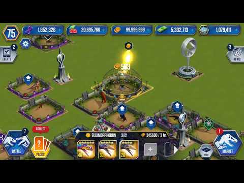 Rise Of The LVL 40 Eudimorphodon!!!!! Jurrasic World The Game Ep 3
