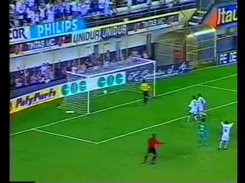 Santos 3 x 4 Goiás - Copa do Brasil 1999