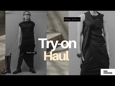 I Bought a $220 Rick Owens boots + more + Try On Lookbook | #Rick Owens #Helmut Lang #Rad Hourani
