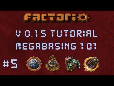 Factorio 0.15 Megabasing 101 Tutorial EP5: Answering Questions - Multiplayer, Gameplay, Let's Play