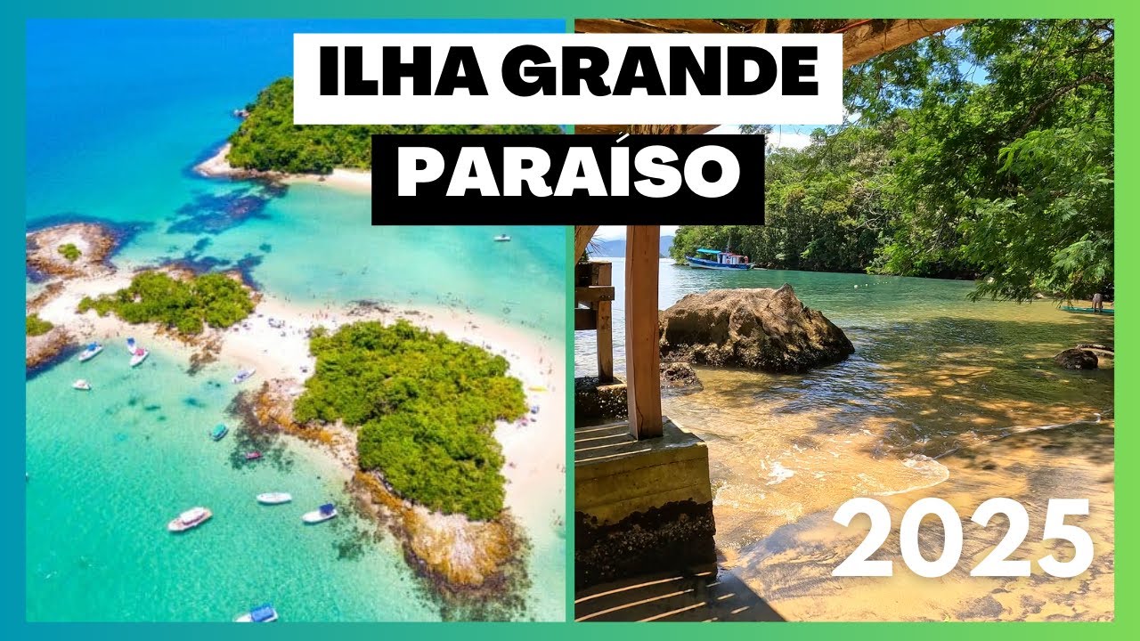 ILHA GRANDE - Praias Paradisíacas , Passeios , Ruínas e muito mais. ( Roteiro 3 dias )