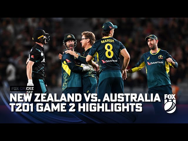 New Zealand vs. Australia – T20I Series: Game 2 – Full Match Highlights I 23/02/24 I Fox Cricket