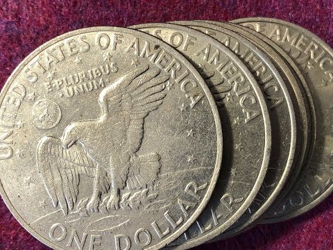 1972 Eisenhower (IKE) Dollar Coins
