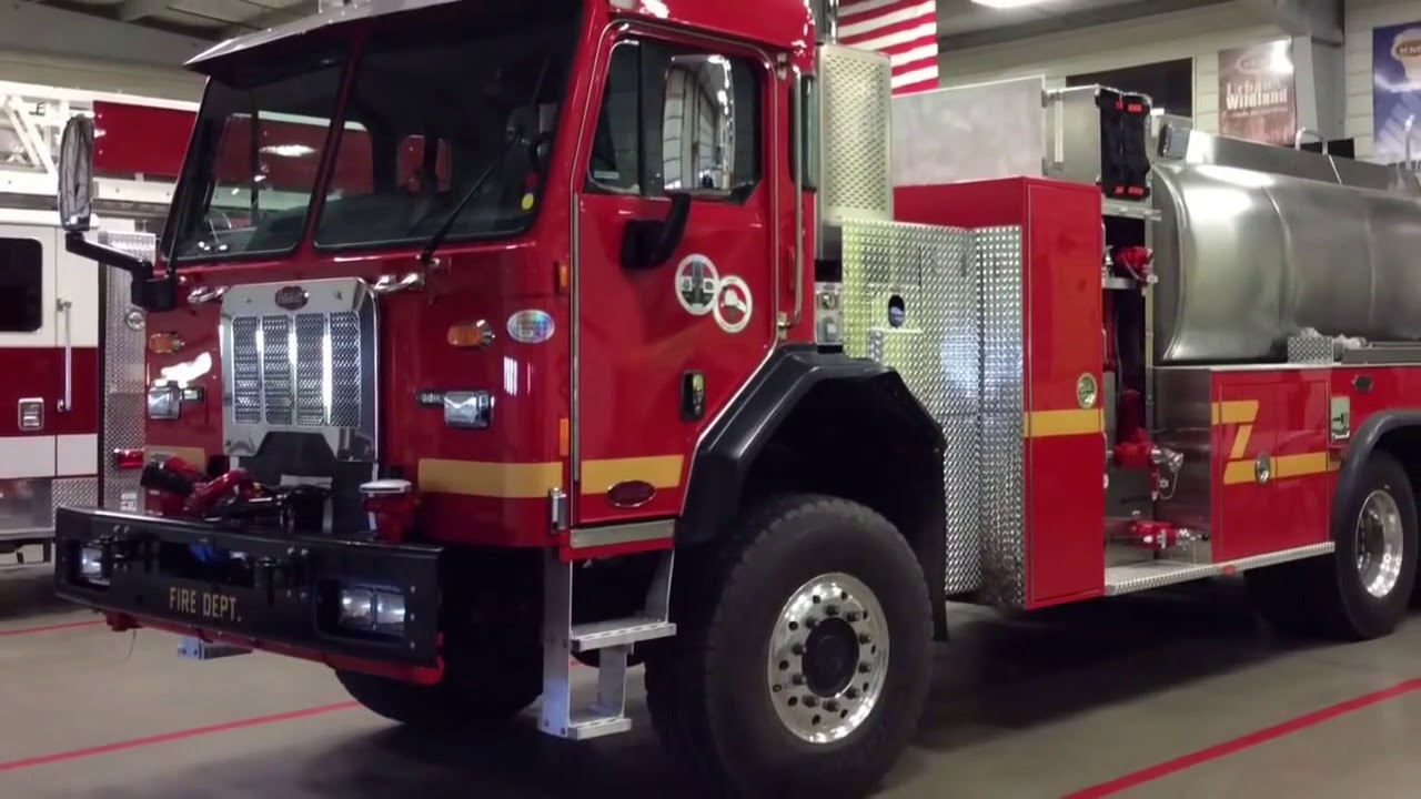 KME COMMERCIAL CHASSIS CUSTOM OPTIONS | LACOFD WATER TENDER