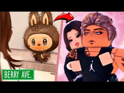LABUBU TURNED INTO MY HIGH SCHOOL HEARTHROB!!? (Berry Avenue)