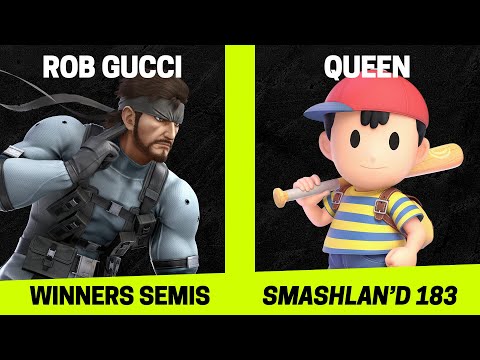 SmashLAN'd 183 Winners Semis - Rob Gucci vs Queen - SSBU Smash Ultimate Tournament