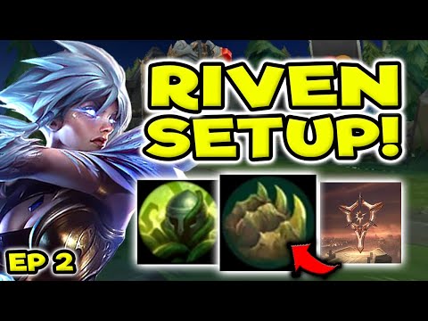MY NEW RIVEN SETUP IS BETTER THAN EVER (TRY THIS) - Unranked to Diamond #2 (Riven Gameplay Guide)