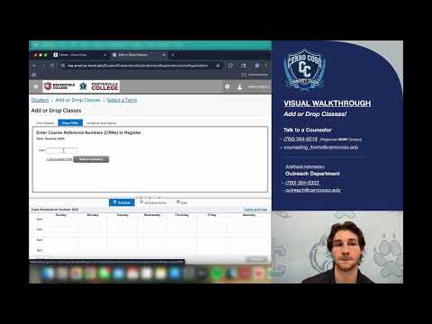 Cc Walkthrough Add Or Drop Classes