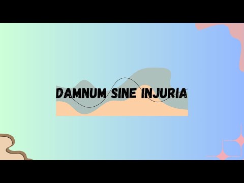 Damnum Sine Injuria - Torts