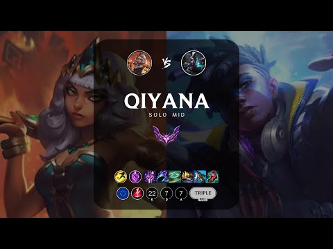 Qiyana Mid vs Ekko - EUW Master Patch 14.6