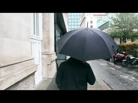 Відео огляд Жіноча парасолька-тростина Fulton Hampstead-1 L893 - Black (Чорний)