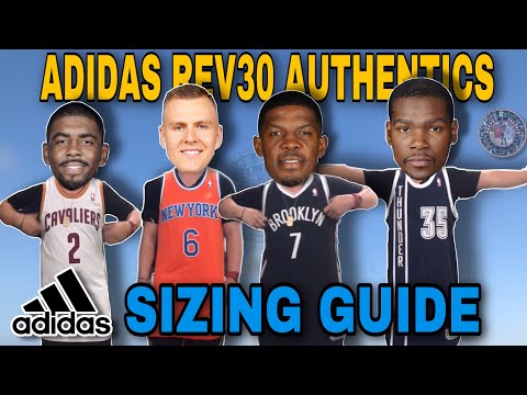 ADIDAS REV30 AUTHENTIC NBA JERSEYS SIZING GUIDE