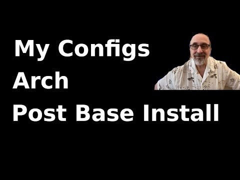 My Configs Arch Post Install