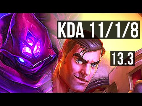 MALZAHAR vs JAYCE (MID) | Rank 1 Malz, 11/1/8, Godlike | EUW Challenger | 13.3