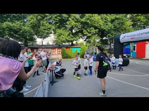 Dodjela medalja U-7 (2014) PNL Agoga 2021 NK Coerver Tigrići i FŠ Zagi