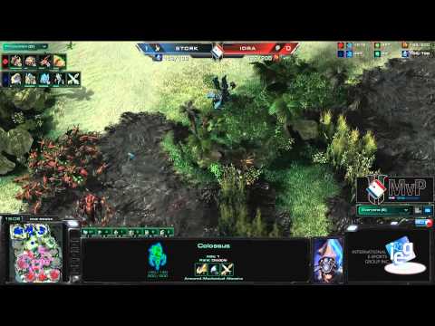 StarCraft 2 MLG MvP Day 1 - Stork [P] vs [Z] Idra [Game 2]