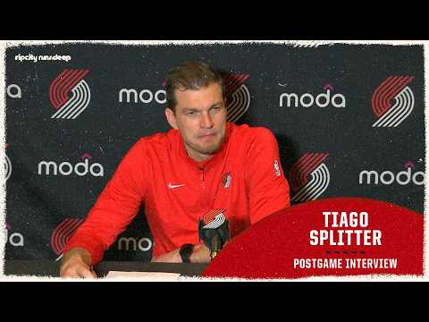 Tiago Splitter Postgame Media Availability |  Portland Trail Blazers at Rockets | March 6, 2026