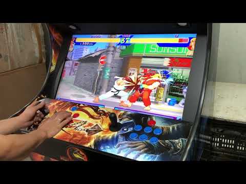 Fliperama bartop 32 polegadas 21.000 jogos + controle óptico.