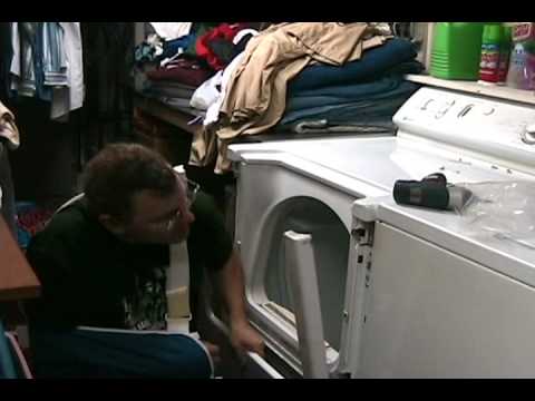 Maytag Dryer repair how to change baffles part 1.wmv