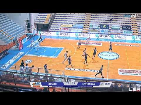 Tommaso Cognigni 11 punti vs Roseto