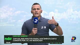 Avaí empata com Cianorte na Ressacada pela Copa Sul-Sudeste