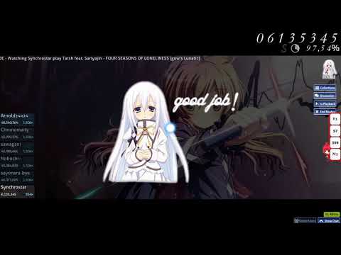 Tatsh feat. Sariyajin - FOUR SEASONS OF LONELINESS [gow's Lunatic]