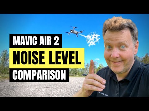 DJI MAVIC AIR 2 NOISE COMPARISION TEST vs. Mavic Mini vs. Mavic 2 Pro