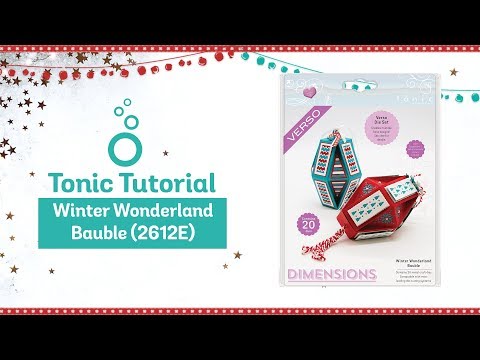 Tonic Tutorial - Winter Wonderland Bauble