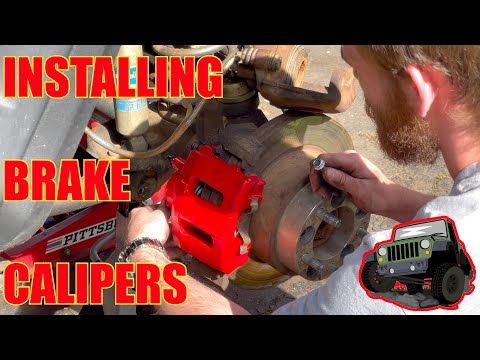Save Money and DIY: Replacing Brake Calipers on a 2005 Jeep Wrangler TJ - Easy Step-by-Step Guide!