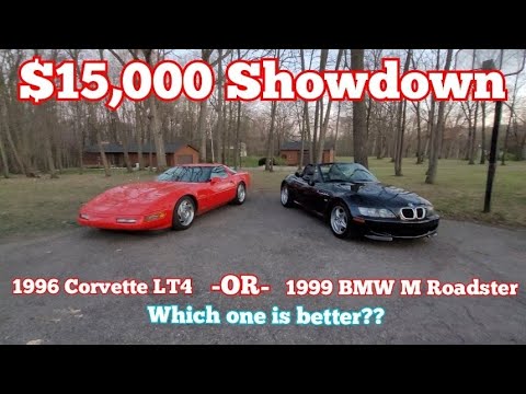 $15,000 Showdown - '96 LT4 Vette -OR- '99 BMW M Roadster!