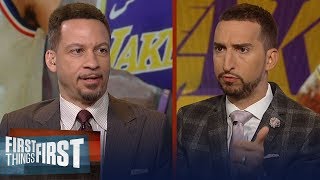 Chris Broussard doubts the Lakers would trade LeBron James to Sixers | NBA | FIRST THINGS FIRST