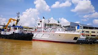 preview picture of video '【婆罗洲.乘船】- speedboat dari sg kut muara ke sibu'