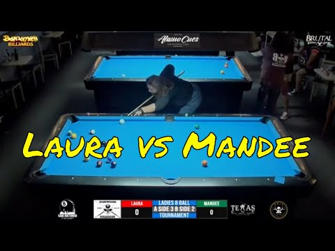 Mandee vs Laura | Ladies Bar Rules 8 Ball Tournament