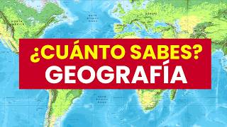 50 Preguntas de GEOGRAFÍA Sin Opciones 🗺️🛫 - ¿Cuánto Sabes de Geografía? ✅ [2]
