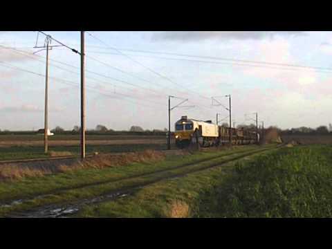 Train de minerais vide Class 77 ECR Caffiers-Dunkerque