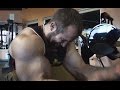 Nick Rose (Bodybuilder Marine Sniper) Trains Arms In The Off-Season