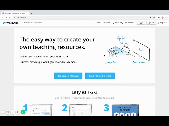 Wordwall product / service