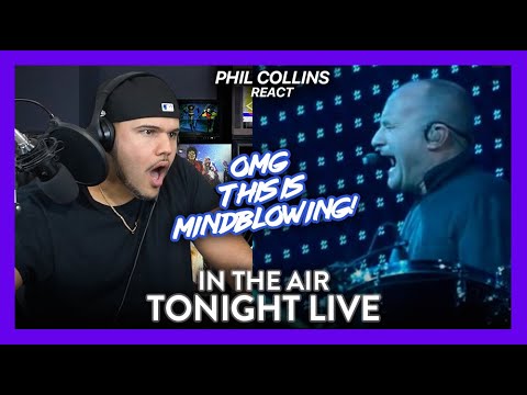 Phil Collins Reaction In the Air Tonight LIVE! (JAW DROPPING!!!) | Dereck Reacts