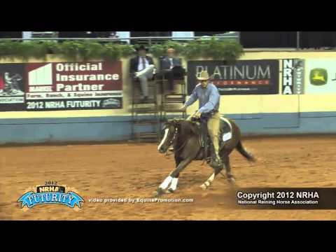 Be My Wimpy ridden by Zachary Ellis - 2012 NRHA Futurity